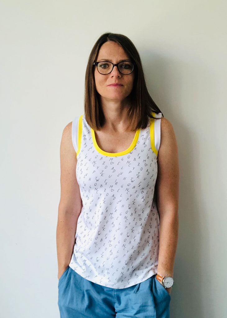 Geo Tank Top PDF Sewing Pattern