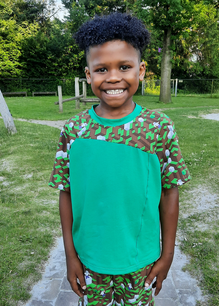 Shift Kids Tee PDF Sewing Pattern