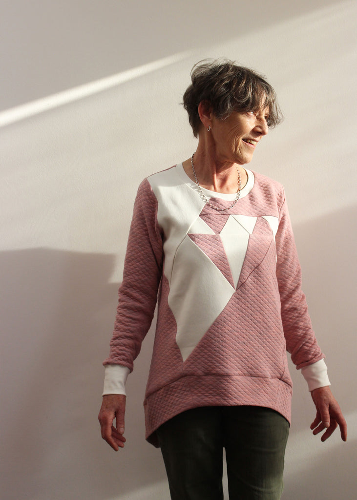 Dia Adult Sweater PDF Sewing Pattern