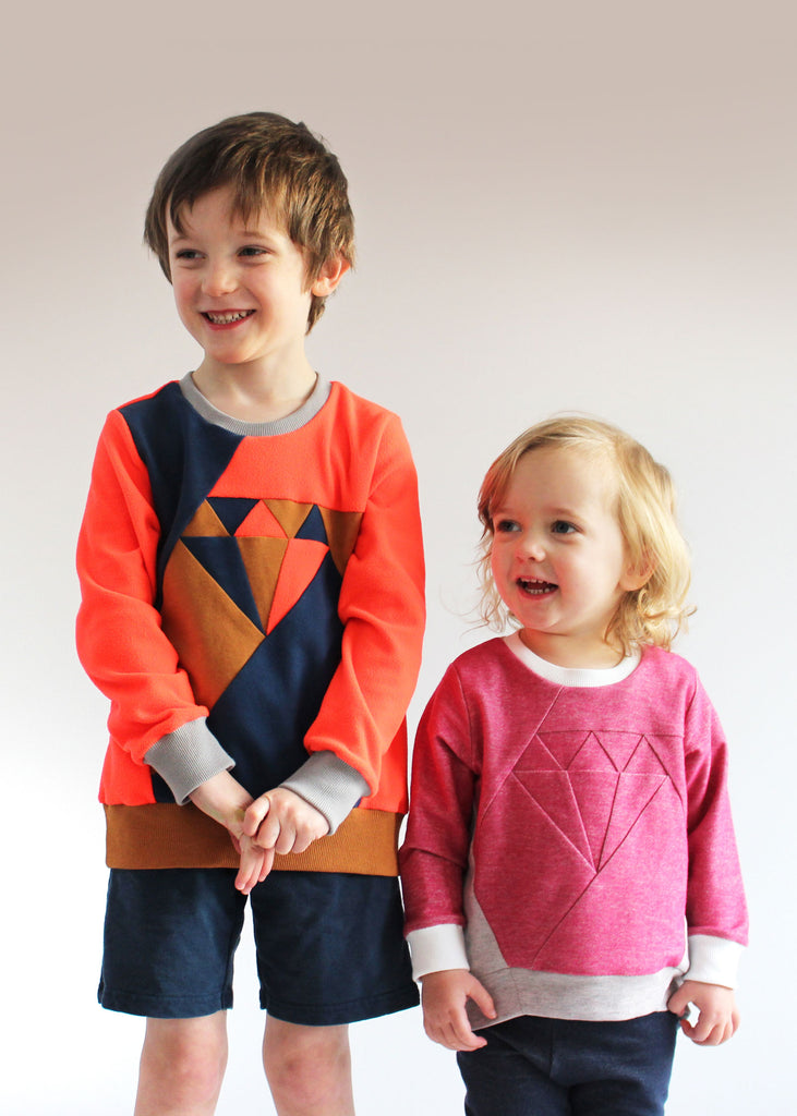 BUNDLE - Dia Adult & Kids Sweater PDF Sewing Pattern Bundle