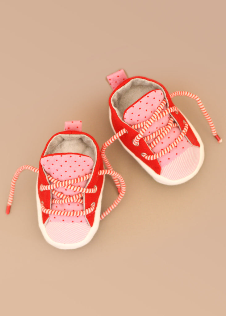 Sneaker Baby Booties PDF Sewing Pattern