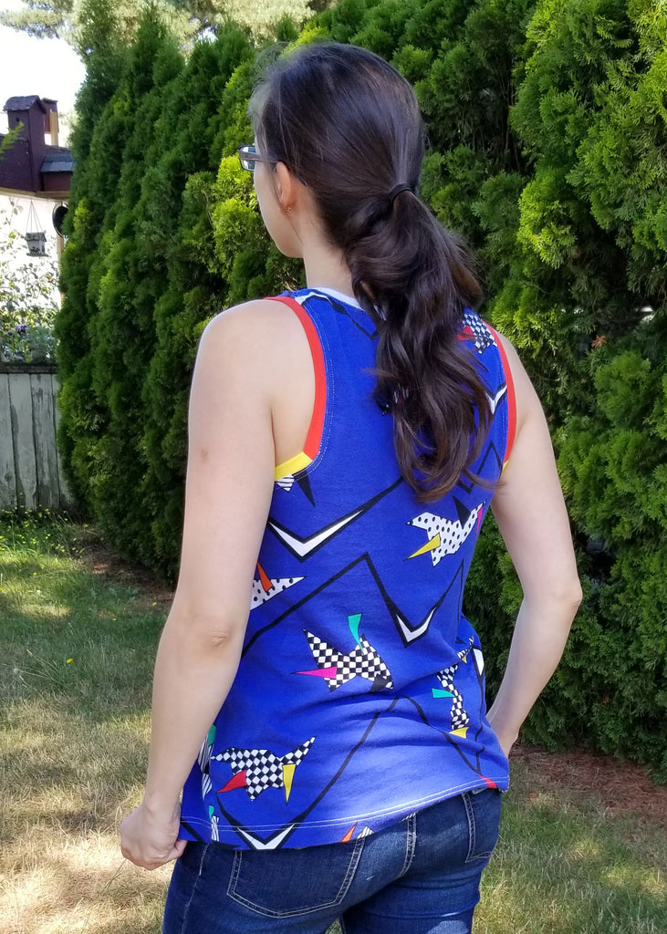 Geo Tank Top PDF Sewing Pattern