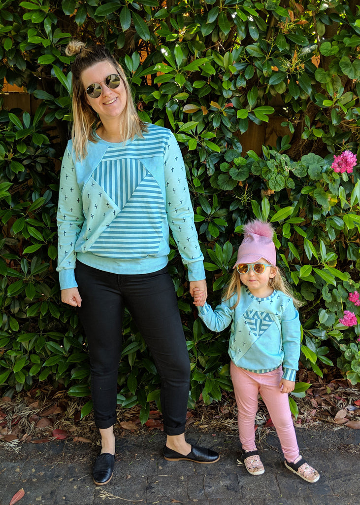 BUNDLE - Dia Adult & Kids Sweater PDF Sewing Pattern Bundle