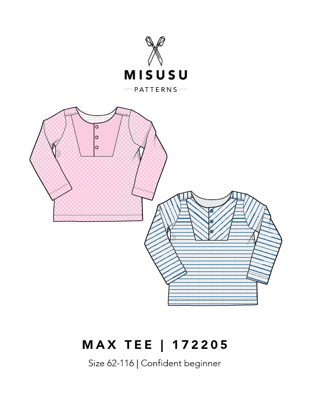 Max Tee PDF Sewing Pattern