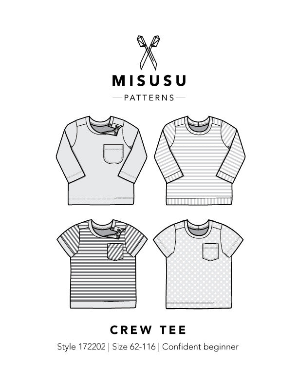 Crew Tee PDF Sewing Pattern