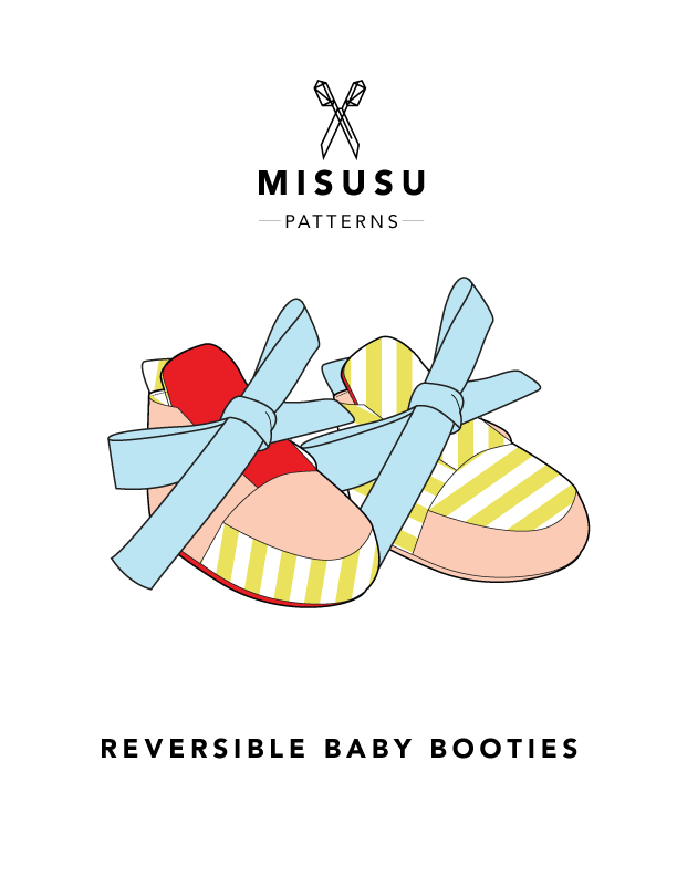 Baby Booties PDF Sewing Pattern