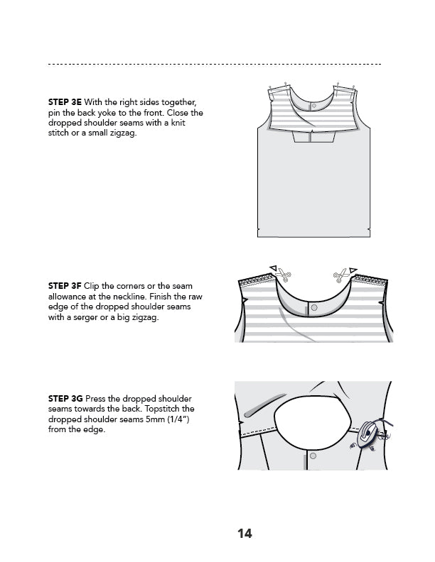 Max Tee PDF Sewing Pattern